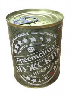 Классические черные носки упакованные в банку Conte DTНсм14с2122б903 903_Черный